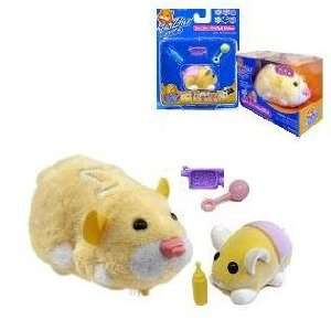  Zhu Zhu Pets Hamster and Baby   Butter Cheeks and 