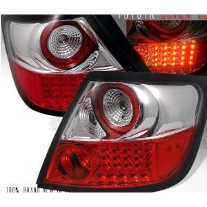  Toyota Scion Led Tail Lights Red Clear LED Taillights 2004 