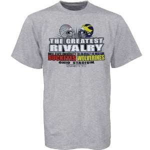  Ohio State & Michigan Ash Greatest Rivalry T shirt Sports 