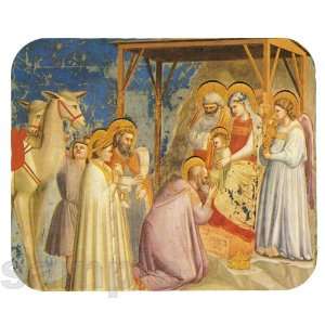  Adoration of the Magi by Giotto Mouse Pad 