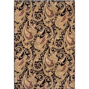   American Heirloom Kashmir 1227 Black 9 x 13 Area Rug