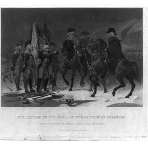  Surrender,Colonel Johann Rall,1726 76,Battle of Trenton 