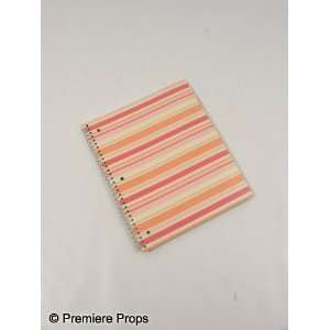    Easy A Nina (Mahaley Hessam) Notebook Movie Props 