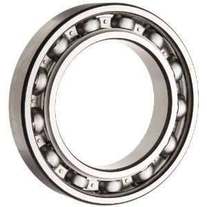 SKF 6017 JEM Deep Groove Ball Bearing, Open, Steel Cage, C3 Clearance 