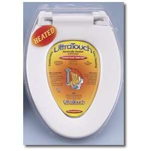  UltraTouch Heated Toilet Seat   White   Round Bowl