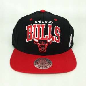Mitchell And Ness Chicago Bulls Nba Snapback Cap Black 0  
