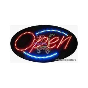  Open Animations LED Sign 15 inch tall x 27 inch wide x 3.5 