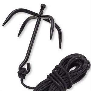    Climbing Grappling Hook with 33 Foot Nylon Rope