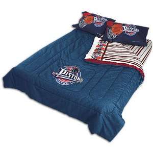  Pistons Dan River Comforter & Sheet Set Queen Size Sports 
