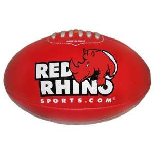 Red Rhino Footy Ball   Red