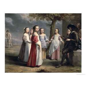  The Childrens Dance,17th century Giclee Poster Print by 