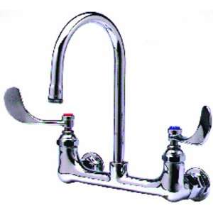  TS Brass B 0330 Sink Faucet with Gooseneck Spout, Chrome 