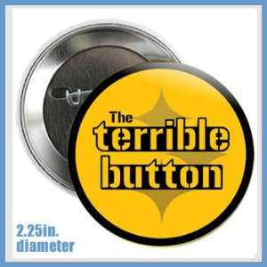  Pittsburgh Steelers Terrible Button Pinback Everything 