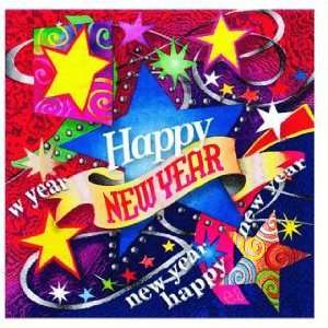  New Year Star Lunch Napkins