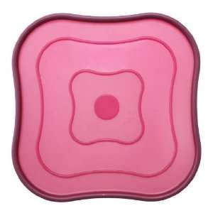 Design 0721 Lid/Coaster  Red 10 1/4 x 10 1/4  Kitchen 