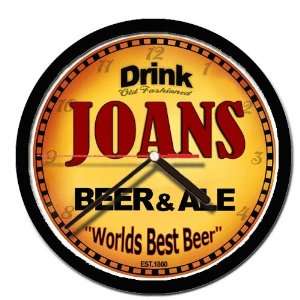  JOANS beer and ale cerveza wall clock 