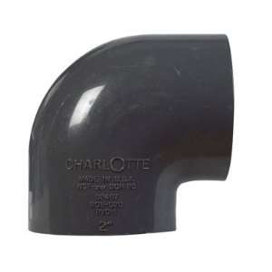  Charlotte Pipe & Foundry #pvc 08302 2000ha 2sch80 90deg 