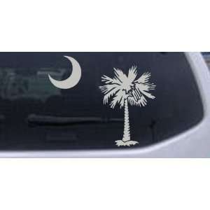  Palmetto Car Window Wall Laptop Decal Sticker    Silver 