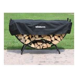  Woodhaven Crescent Firewood Rack with Standard Cover 