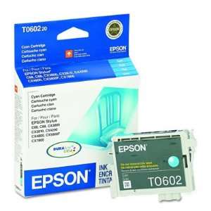  Epson T060220 DURABrite Ink with 450 Page Yield   Cyan 
