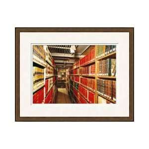  Interior Of The Printed Material Store Framed Giclee Print 