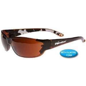 Bomber Eyewear H Bomb Safety Race Wear Sunglasses   Color Amber/Amber 