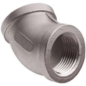 Stainless Steel 316 Cast Pipe Fitting, 45 Degree Elbow, MSS SP 114, 1 