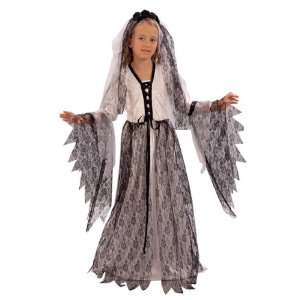  Corpse Bride Childs Halloween Fancy Dress Costume M 134cms 