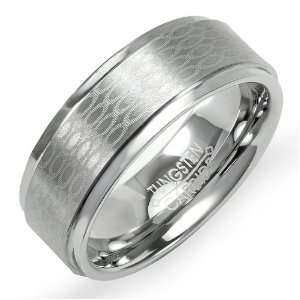  Tungsten Carbide Mens Ladies Unisex Ring Wedding Band 8MM 
