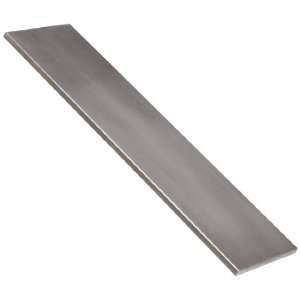 Cold Rolled Steel 1018 Rectangular Bar, 3/16 Thick, 3/4 Width, 72 