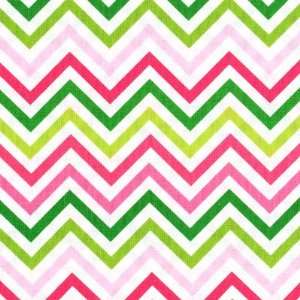  Remix quilt fabric by Kaufman,zig zag stripe with pinks 