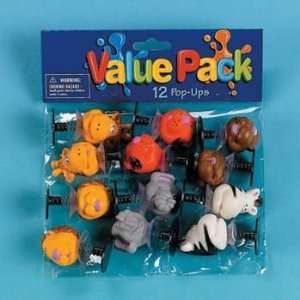  Zoo Animal Popups (12 ct) (12 per package) Toys & Games