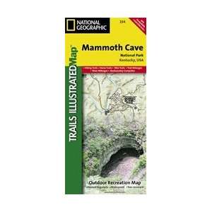  Nat Geo Mammoth Cave National Park Trail Map Sports 