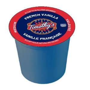  Timothys World Coffee French Vanilla 96 K Cups 