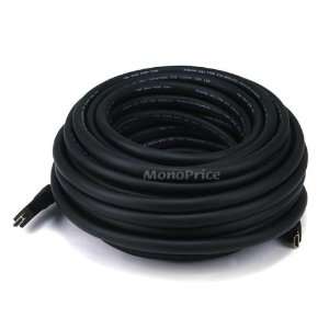  Monoprice 50ft 22AWG CL2 Standard HDMI® Cable   Black 