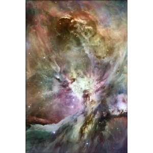  Orion Nebula, Hubble & Spitzer Space Telescope Composite 