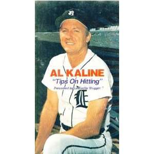 Al Kaline Tips on Hitting (Presented By Louisville Slugger) [VHS Tape 