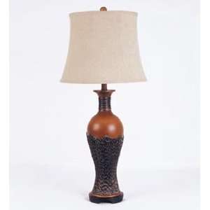  Privilege 12160 Textured Resin Table Lamp