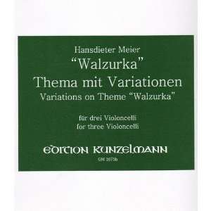  Meier, Hansdieter   Variations on Theme Walzurka for Three 