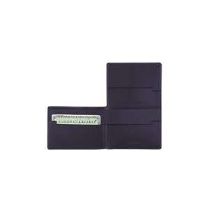  Billfold 3 Flaps Black