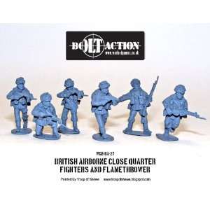  Action   British Airborne Close Quarter Fighters and Flamethrower