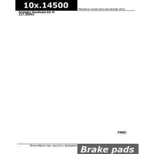  Centric Parts OE Formula Brake Pads 100.14500 Automotive