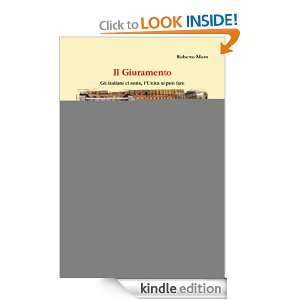 Il giuramento (Italian Edition) Roberto Moro  Kindle 