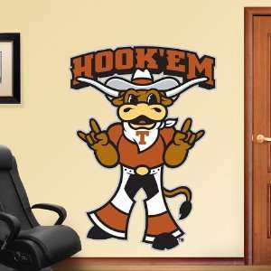  NCAA Texas Mascot HookEm Vinyl Wall Graphic Decal Sticker 