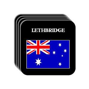  Australia   LETHBRIDGE Set of 4 Mini Mousepad Coasters 
