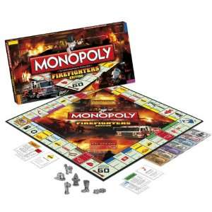  MONOPOLY Firefighters Edition 