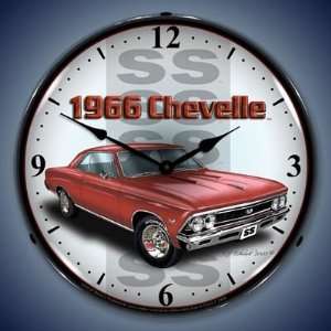  1966 SS Chevelle Lighted Wall Clock