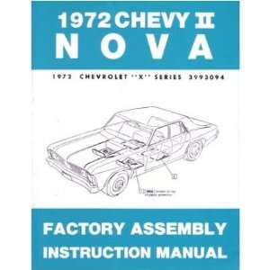  1972 CHEVROLET NOVA Assembly Manual [eb7175R] Everything 