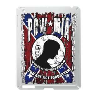 iPad 2 Case Silver of POWMIA All Gave Some Some Gave All on Rebel Flag