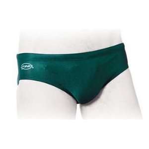  Finis Brief Swinsuit   Solid Green